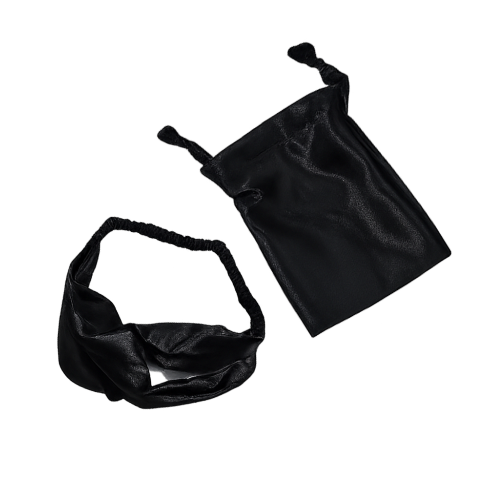 Silk Hair Band and Travel Bag